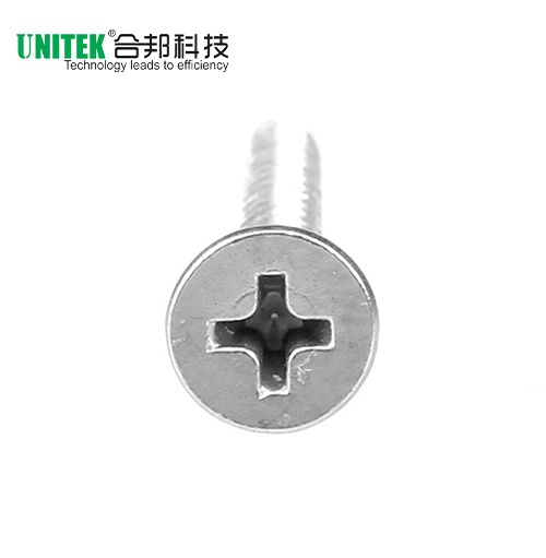 喇叭头十字槽纤维板钉